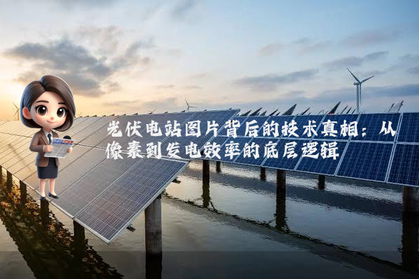 光伏电站图片背后的技术真相：从像素到发电效率的底层逻辑
