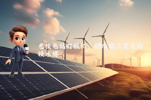 光伏电站打桩机：精准施工背后的技术博弈