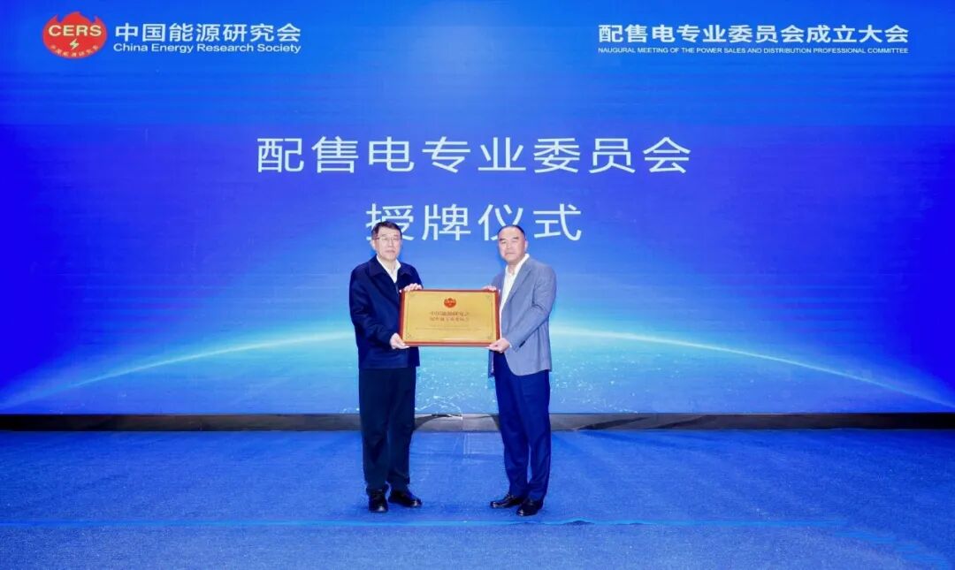 中国能源研究会配售电专业委员会成立