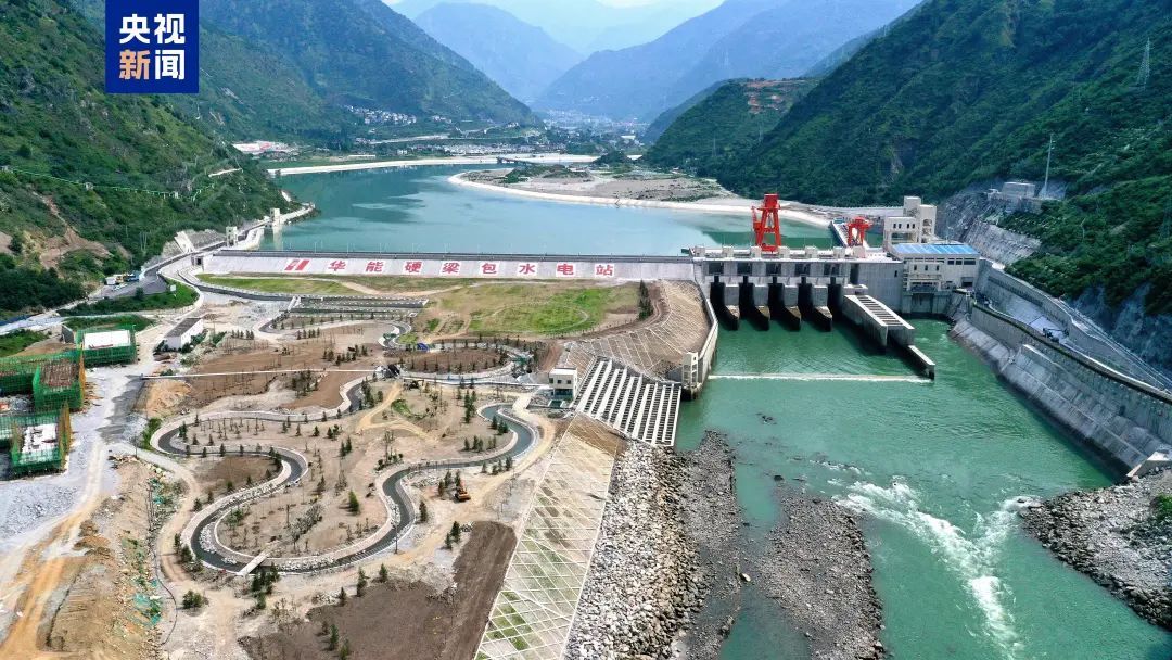 大渡河硬梁包水电站全面投产发电