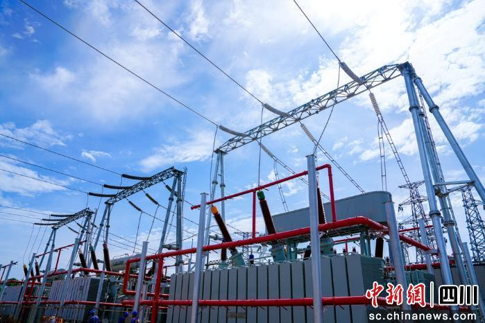 四川泸州望龙变电站新增主变压器带电运行