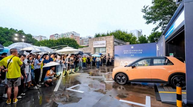 蔚来第五代换电站落地北京，就在四元桥